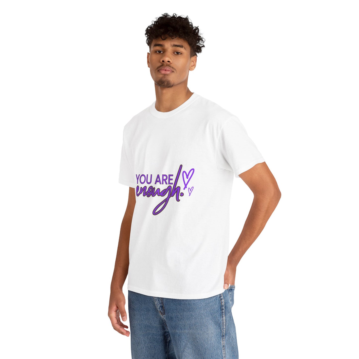 You Are Enough Tee - Purple