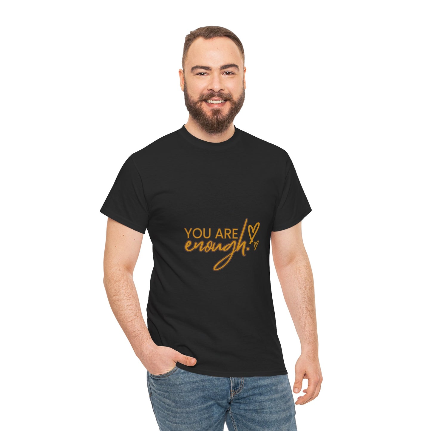 You Are Enough Tee - Gold