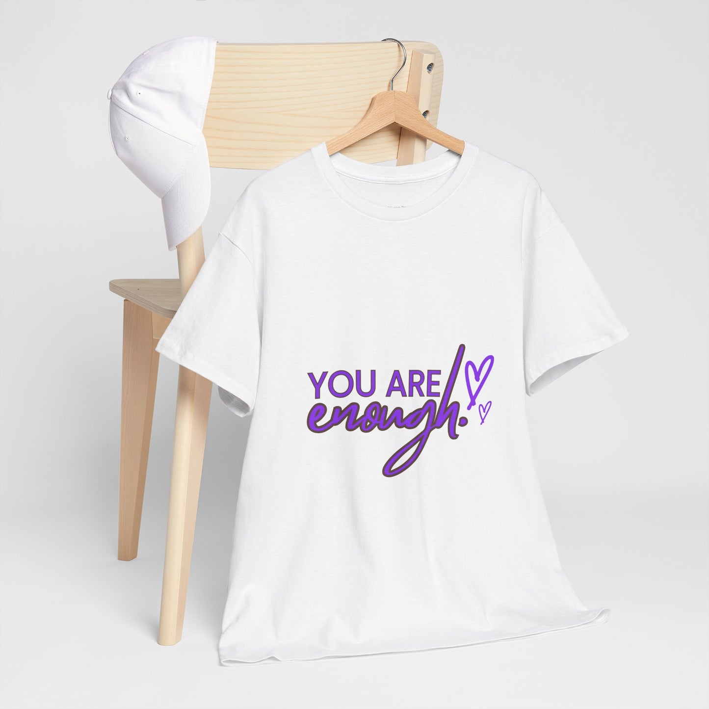 You Are Enough Tee - Purple