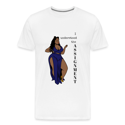 Understood the Assignment T-Shirt - white